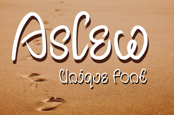 Aslew: A Handwritten Font for Engaging Campaigns