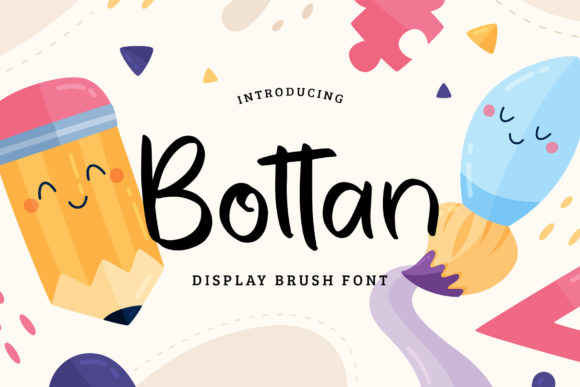 Bottan: A Script Font with Elegant Versatility