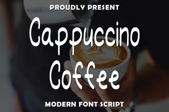 Cappuccino Coffee: A Handwritten Font for Editorial Elegance