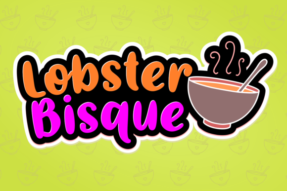 Charming Lobster Bisque: A Font for Crafters and Creators