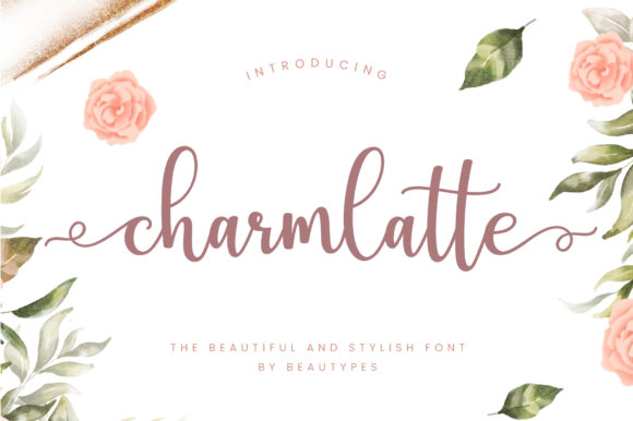 Charmlatte: A Romantic Handwritten Font for Editorial Design