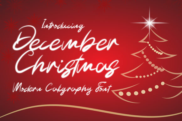 December Christmas: A Versatile Handwritten Font for Creative Projects