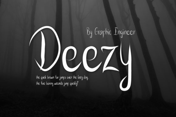 Deezy: A Sweet and Modern Handwritten Font for Creative Branding