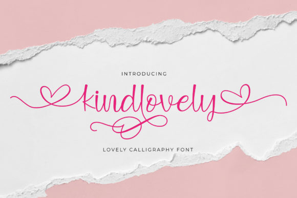 Discover Kindlovely: A Delicate Font for Elegant Branding