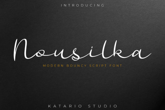 Discover Nousilka: A Versatile Script Font for Web Design