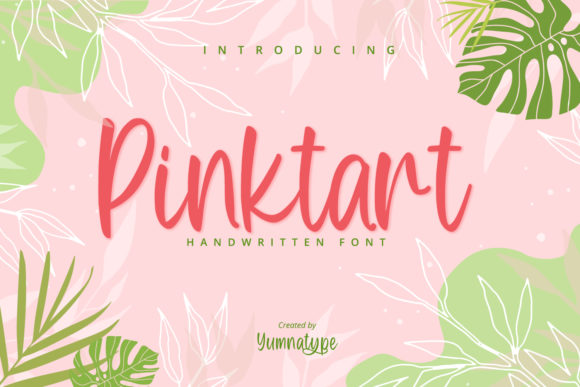 Discover Pinktart: A Versatile Font for Creative Campaigns