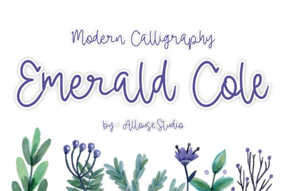 Emerald Cole: A Font for Memorable Campaign Design