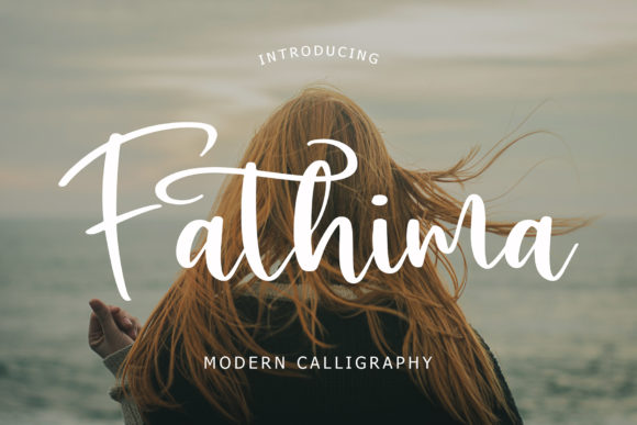 Enhance Your Brand with Fathima: A Charming Script Font