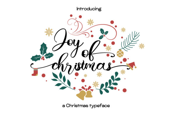 Enhance Your Brand with Joy of Christmas Font
