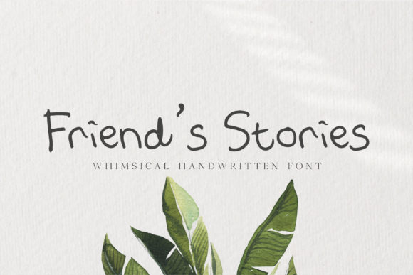 Enhance Your Brand with the Quirky Charm of Friend s Stories Font