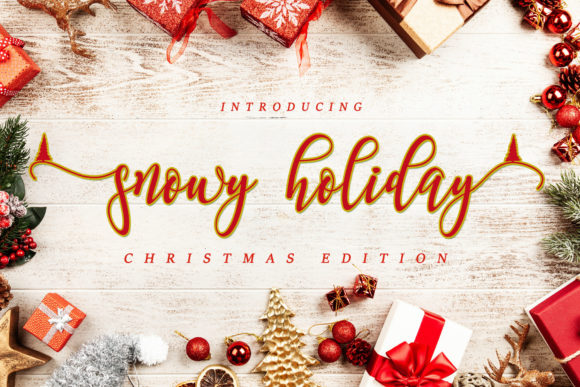 Enhance Your Campaign with Snowy Holiday Font