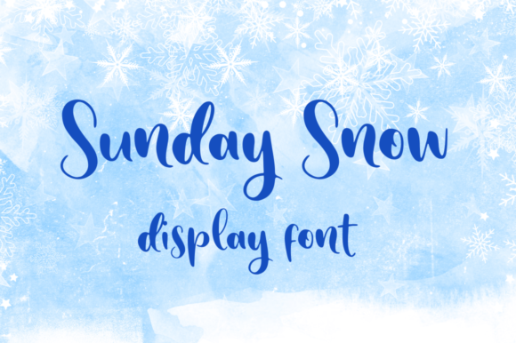 Enhance Your Web Design with Sunday Snow Font