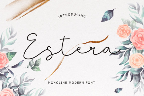 Estera: A Dreamy Handwritten Font for Elegant Branding