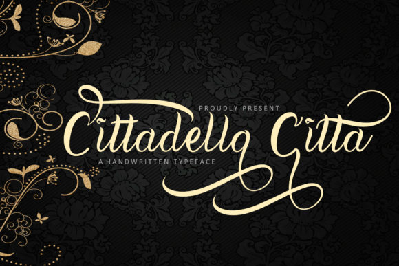 Exploring Cittadella Citta: A Sweet Calligraphy Font