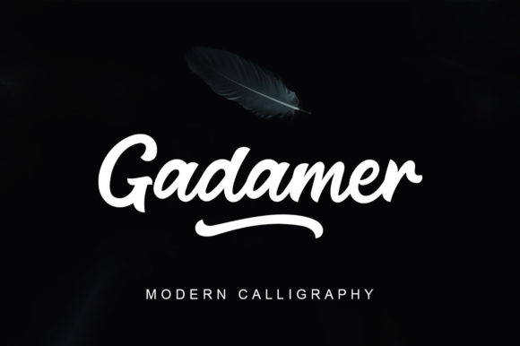 Gadamer: The Perfect Handwritten Font for Crafters