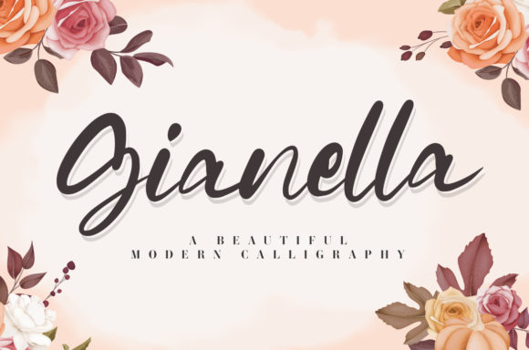 Gianella: A Handwritten Font for Elegant Branding