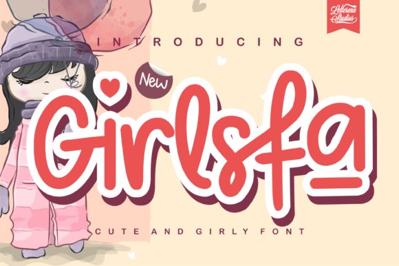 Girlsfa: A Charming Handwritten Font for Web Design