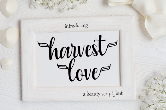 Harvest Love: A Script Font for Engaging Campaigns