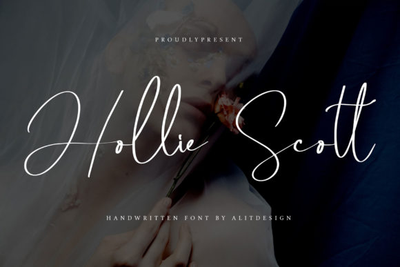 Hollie Scott: A Dreamy Handwritten Font for Editorial Design