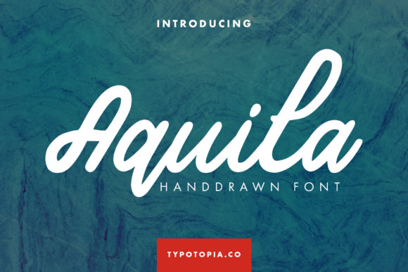 Introducing Aquila: The Handwritten Font for Eye-Catching Campaigns