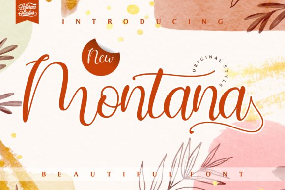 Montana: A Handwritten Font for Elegant Branding