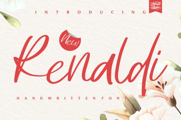 Renaldi: A Stylish Handwritten Font for Web Design