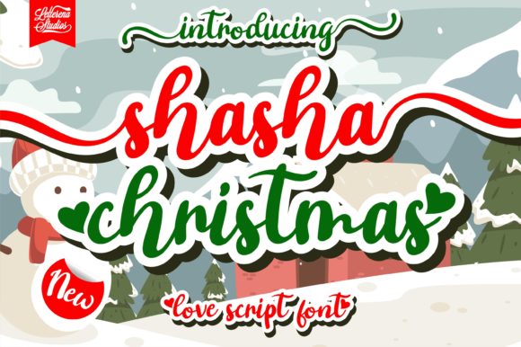 Shasha Christmas: The Perfect Font for Holiday Campaigns