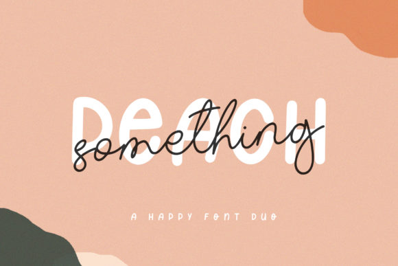 Something Peach: A Delicate Duo Font for Eye-Catching Branding