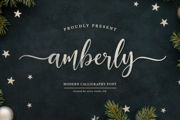 Transform Your Brand with Amberly: A Delicate and Elegant Font