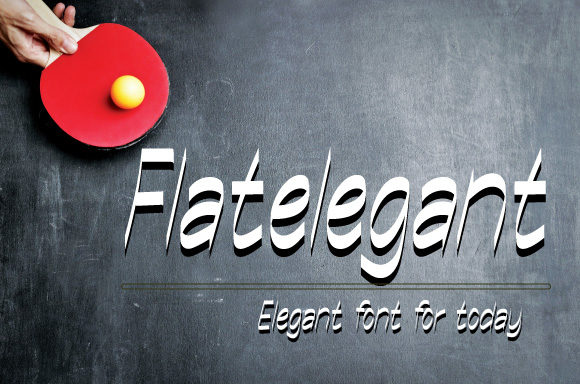Transform Your Brand with Flatelegant: A Versatile Handwritten Font